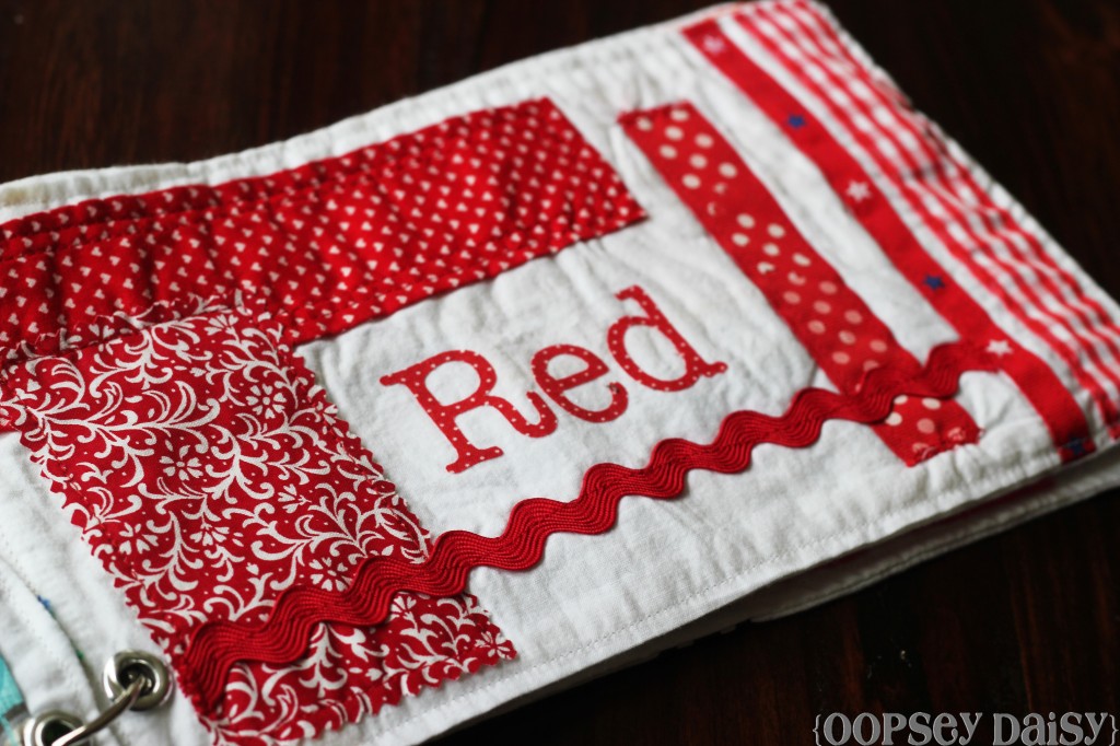 color book_red