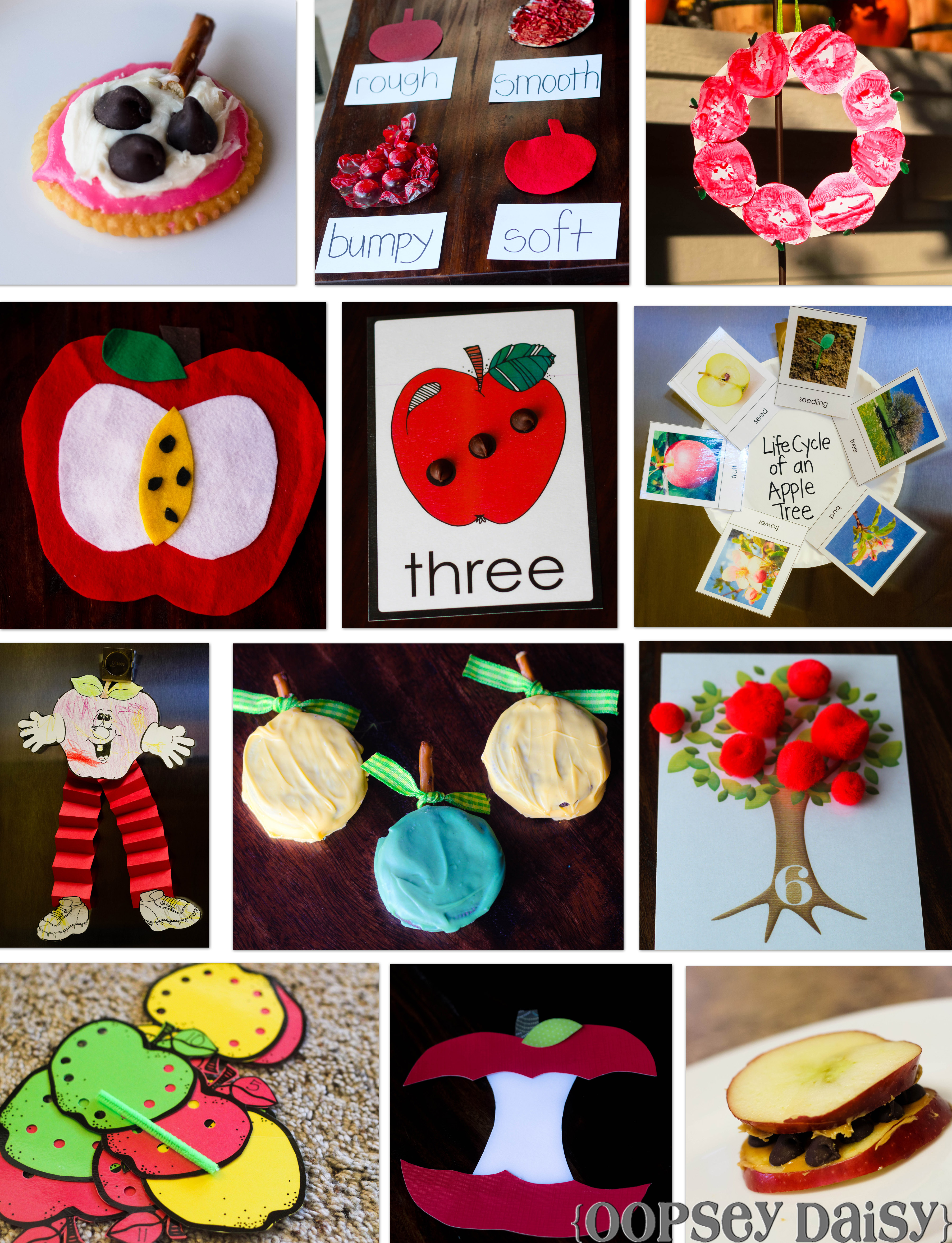 a is for apples_collage