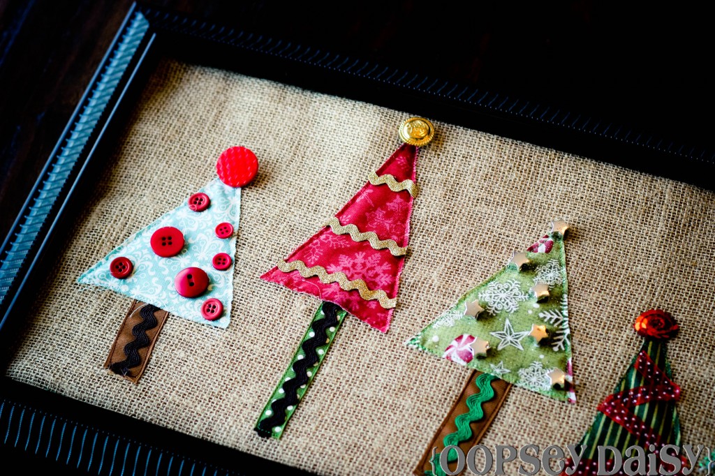 christmas tree wall art_close3
