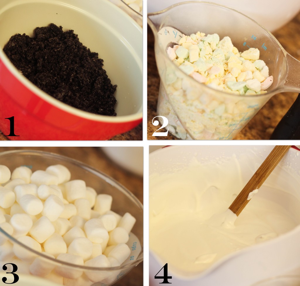 oreo dessert_4 parts