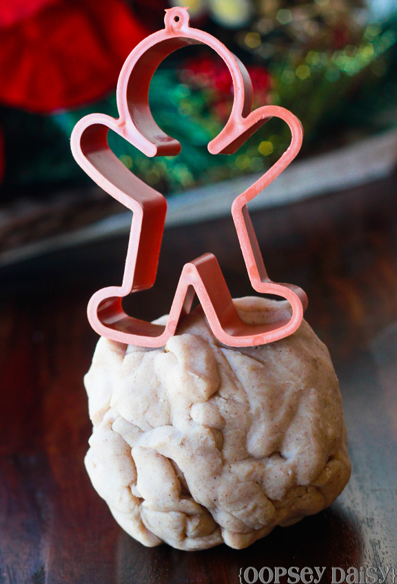gingerbread day_playdough