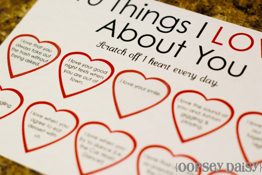 Valentine scratch-off card_printed