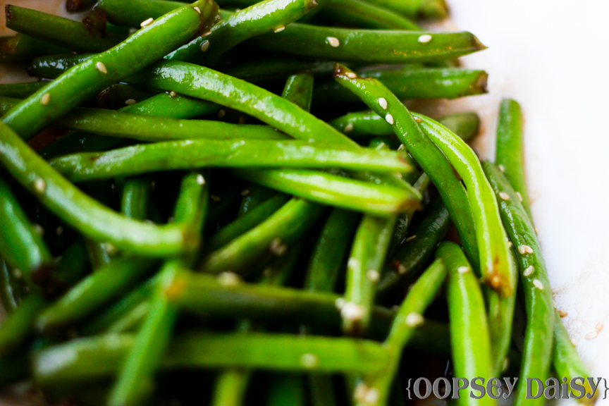 green beans_close