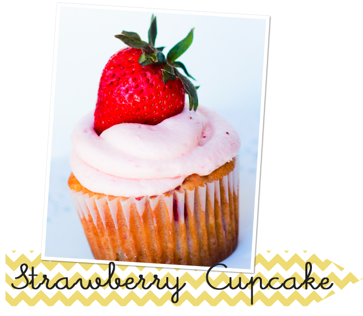 strawberry cupcake